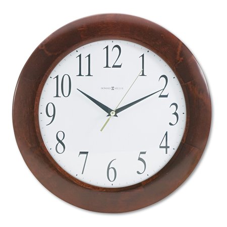 HOWARD MILLER Clock, Round, 12.75", Canary 625-214